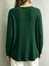 Ribbed V-Neck Long Sleeve Top - product image 10