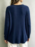 Ribbed V-Neck Long Sleeve Top - product image 19