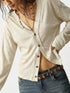 Women's Exposed Seam Two-Way Button-Up Shirt - product photo 8