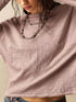 Women's Exposed Seam Two-Way Button-Up Shirt - product photo 11