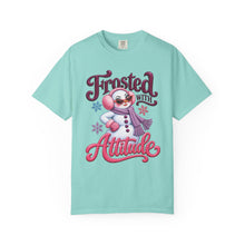 Frosted with Attitude Snowwoman Graphic Tee | Comfort Colors®