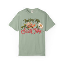 Taking My Sweet Time Floral Snail | Graphic Tee | Comfort Colors®