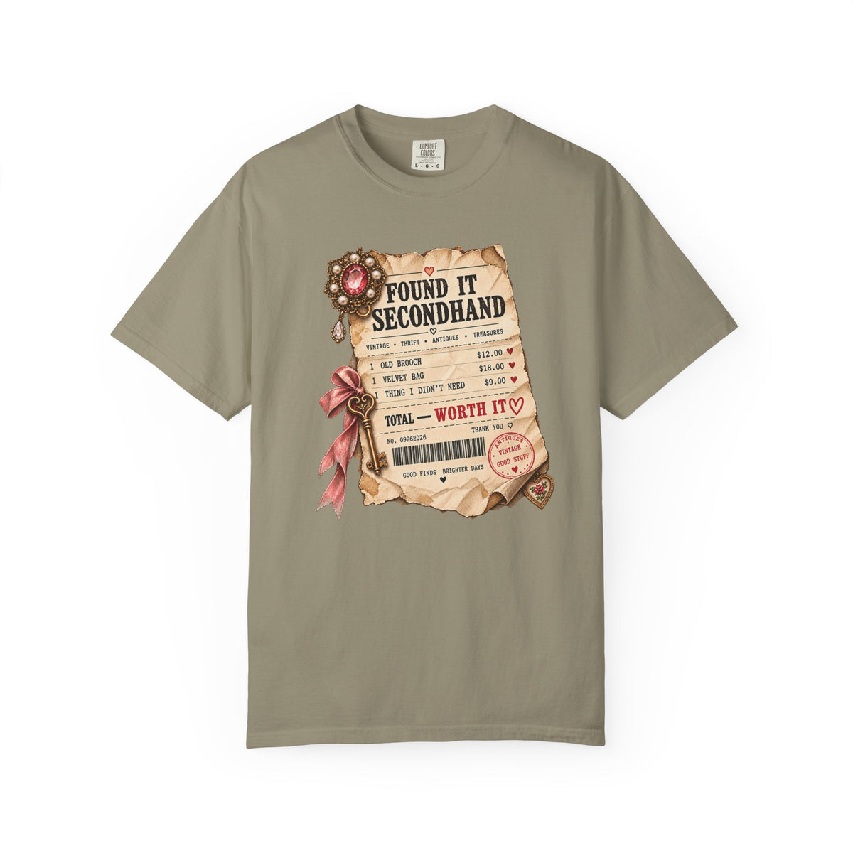 Found It Secondhand Vintage Thrift-Shop Graphic Tee