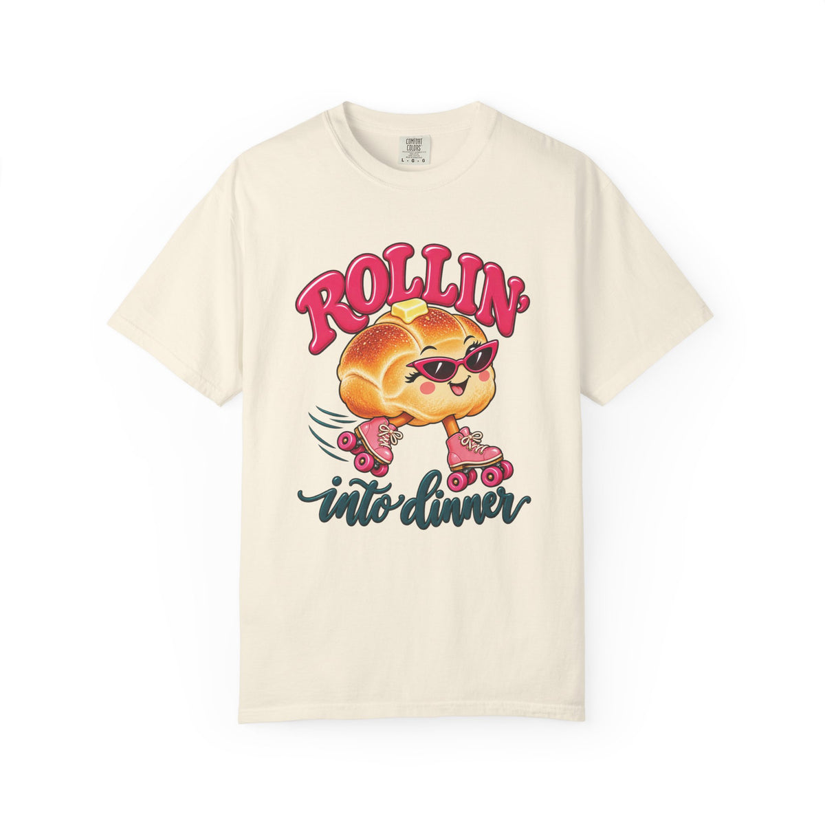 Rollin’ Into Dinner Thanksgiving Tee | Comfort Colors®