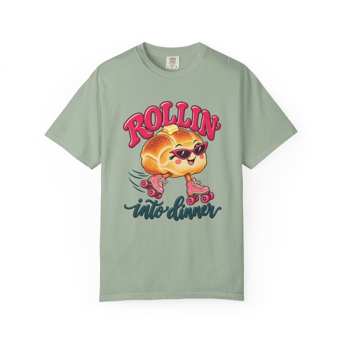 Rollin’ Into Dinner Thanksgiving Tee | Comfort Colors®