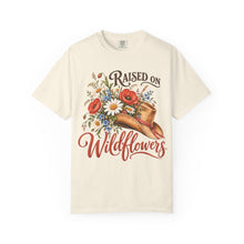 Raised on Wildflowers Cowboy Hat Tee | Comfort Colors®