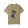 Moonlit Botanical Crescent Floral Moon Tee | Comfort Colors®
