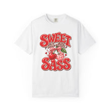 Sweet With a Little Sass Cherry Graphic Tee — Comfort Colors®