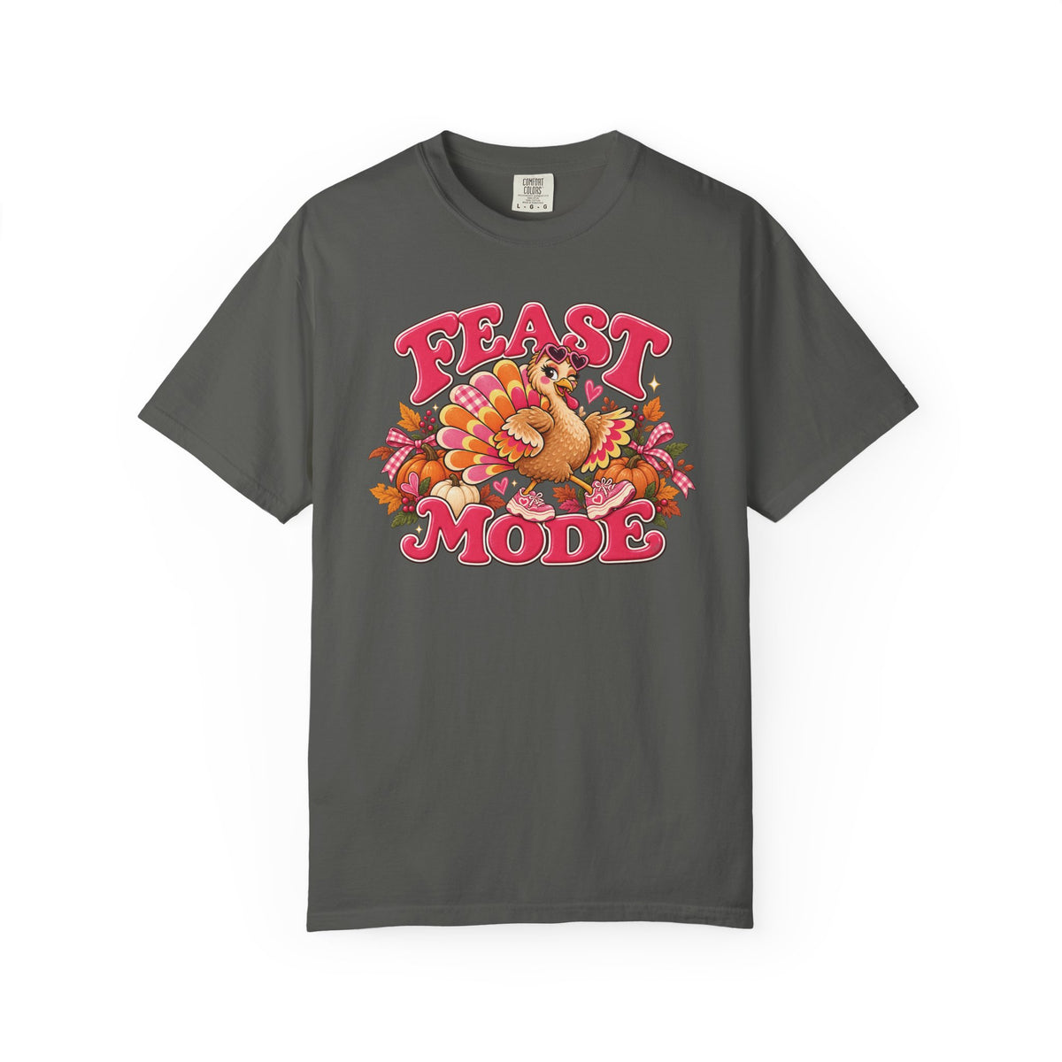 Feast Mode Thanksgiving Turkey Graphic Tee | Comfort Colors®