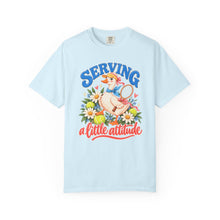 Serving a Little Attitude Tennis Goose Tee — Comfort Colors®
