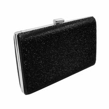 Madeline Love Shimmery Evening Clutch with Detachable Chain