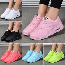 STEVVEX Women’s Lace-Up Platform Sneakers