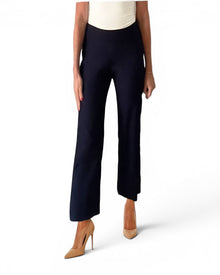Krazy Larry P600 Navy Pull-On Wide-Ankle Pants