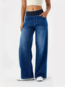 Women’s High-Waisted Pull-On Stretch Denim Jeans