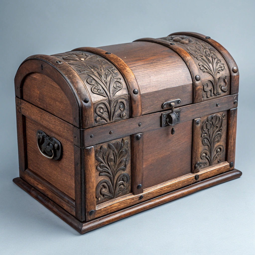 Treasure chest illustration